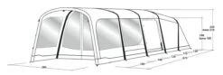 Outwell Birchdale 6PA Tent (2022) -Outwell || Vango || Vango Airbeam Sales Store 111184 birchdale 6pa drawing perspective2