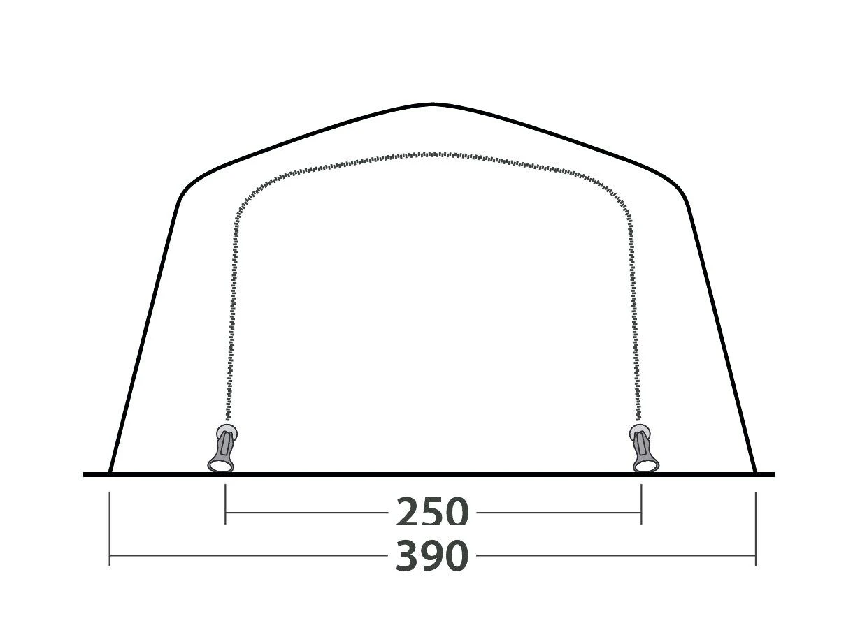 Outwell Wood Lake 6ATC Tent (2022) 4 Outwell Wood Lake 6ATC Tent (2022) - Image 4