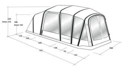 Outwell Jacksondale 5PA Tent (2022) 23 Outwell Jacksondale 5PA Tent (2022) -Outwell || Vango || Vango Airbeam Sales Store 111269 jacksondale 5pa drawing perspective2