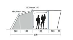 Outwell Springville 4SA Tent (2023) -Outwell || Vango || Vango Airbeam Sales Store 111275 springville 4sa drawing other4