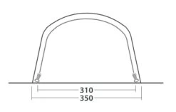 Outwell Springville 5SA Tent (2023) -Outwell || Vango || Vango Airbeam Sales Store 111276 springville 5sa drawing other5