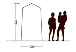 Outwell Seahaven Station Single -Outwell || Vango || Vango Airbeam Sales Store 111287 outwell seahaven comfort station single drawing other4