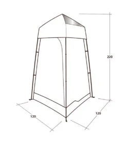 Outwell Seahaven Station Single -Outwell || Vango || Vango Airbeam Sales Store 111287 outwell seahaven comfort station single drawing perspective2