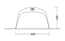 Outwell Lounge Tent Connector L (2023) -Outwell || Vango || Vango Airbeam Sales Store 111341 lounge tent connector l drawing other5