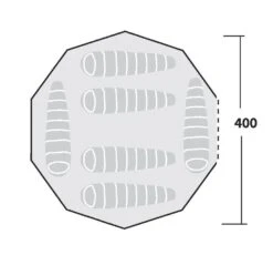 Robens Klondike Tipi Tent (2023) -Outwell || Vango || Vango Airbeam Sales Store 130083 klondike drawing floorplan 14532