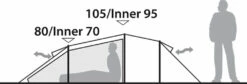 Robens Voyager 2EX Tent (2022) -Outwell || Vango || Vango Airbeam Sales Store 130263 voyager 2ex drawing other4