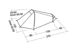 Robens Arrow Head Tent (2021) 14 Robens Arrow Head Tent (2021) -Outwell || Vango || Vango Airbeam Sales Store 130272 arrow head drawing perspective2