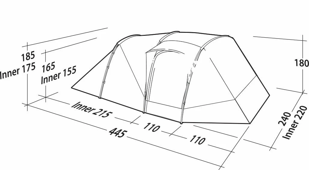 Robens Double Dreamer 4 Tent (2023) 5 Robens Double Dreamer 4 Tent (2023) - Image 5