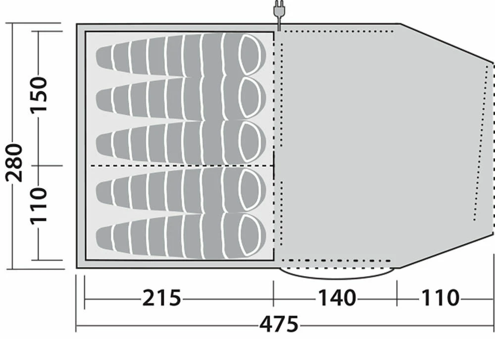 Robens Double Dreamer 5 Tent (2023) 3 Robens Double Dreamer 5 Tent (2023) - Image 3