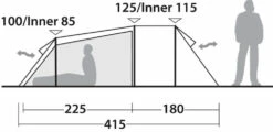 Robens Nordic Lynx 4 Tent (2022) -Outwell || Vango || Vango Airbeam Sales Store 130324 nordic lynx 4 drawing other4