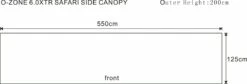 Outdoor Revolution O-Zone 6.0xtr Safari Side Sun Wing -Outwell || Vango || Vango Airbeam Sales Store 20190813canopy 1