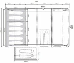 Outdoor Revolution Airedale 7.0SE Tent Bundle (2023) -Outwell || Vango || Vango Airbeam Sales Store 7se fp 10