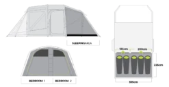 Zempire Aero TL Pro TC Tent (2022) -Outwell || Vango || Vango Airbeam Sales Store aero tl pro profiles sleeping