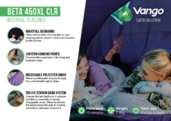 Vango Beta 450xl CLR Tent (2023) 8 Vango Beta 450xl CLR Tent (2023) -Outwell || Vango || Vango Airbeam Sales Store beta 450xl clr lr2
