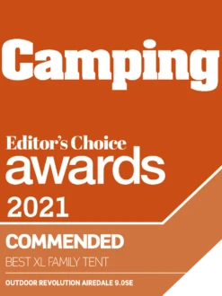 Outdoor Revolution Airedale 9.0DSE Tent (2022) -Outwell || Vango || Vango Airbeam Sales Store c outdoor revolution airedale 9.0 se