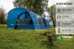 Vango Airbeam Vango Aether Air 600XL Tent (2022) -Outwell || Vango || Vango Airbeam Sales Store earth collection airbeam infographics call outs8
