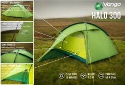 Vango Halo 300 Tent (2022) -Outwell || Vango || Vango Airbeam Sales Store halo 300 low res