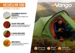Vango Helvellyn 300 Tent (2022) -Outwell || Vango || Vango Airbeam Sales Store helvellyn 3002