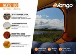Vango Nevis 100 Tent (2023) -Outwell || Vango || Vango Airbeam Sales Store nevis 1002 small