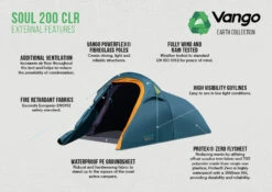 Vango Soul 200 CLR Tent -Outwell || Vango || Vango Airbeam Sales Store soul 200 clr infographic lr