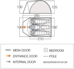 Vango Alpha 300 Tent (2021) -Outwell || Vango || Vango Airbeam Sales Store vango 2020 tents floorplan alpha 300